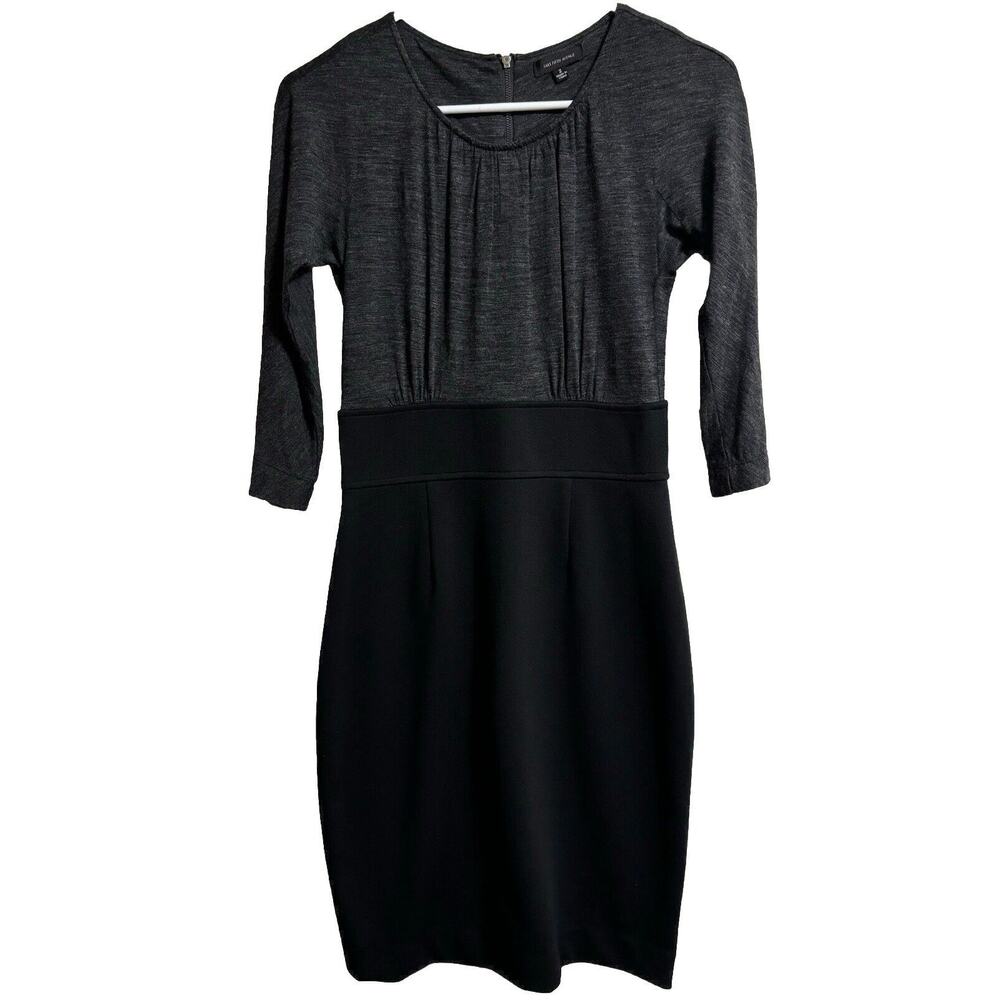 Saks Fifth Avenue Dress Black & Gray Night Out Formal Event Cocktail Size 2
